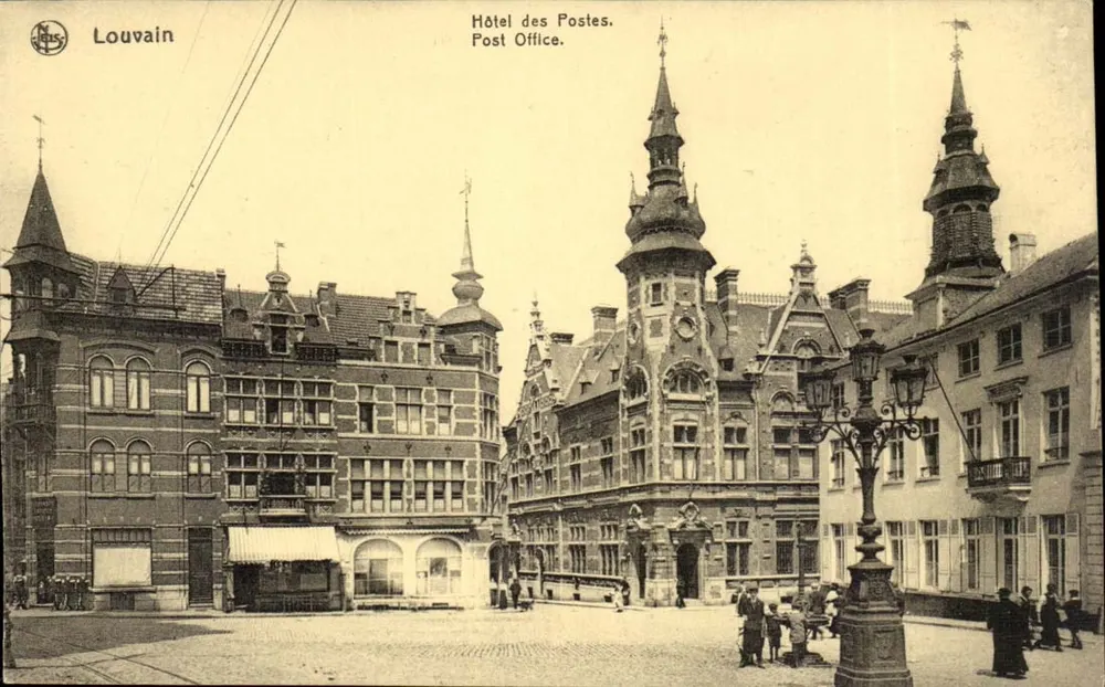 Louvain — Postamtshotel — Verlag René Fonteyn - Vorderseite