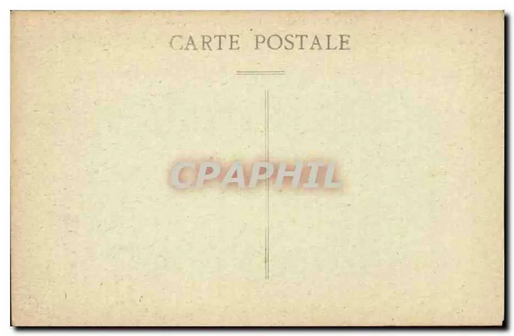 Reims — O Palácio Arquiepiscopal — Série B - Verso