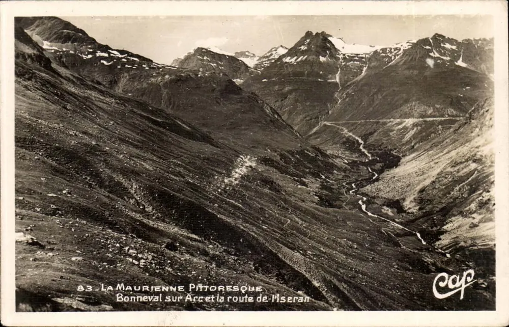 Die pittoreske Maurienne — Bonneval sur Arc und die Miseranstraße — C.A.P. (Nr. 83) - Vorderseite