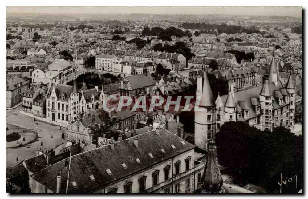Nevers (Nièvre) — Vista geral — Edições d'Art Martel - Frente