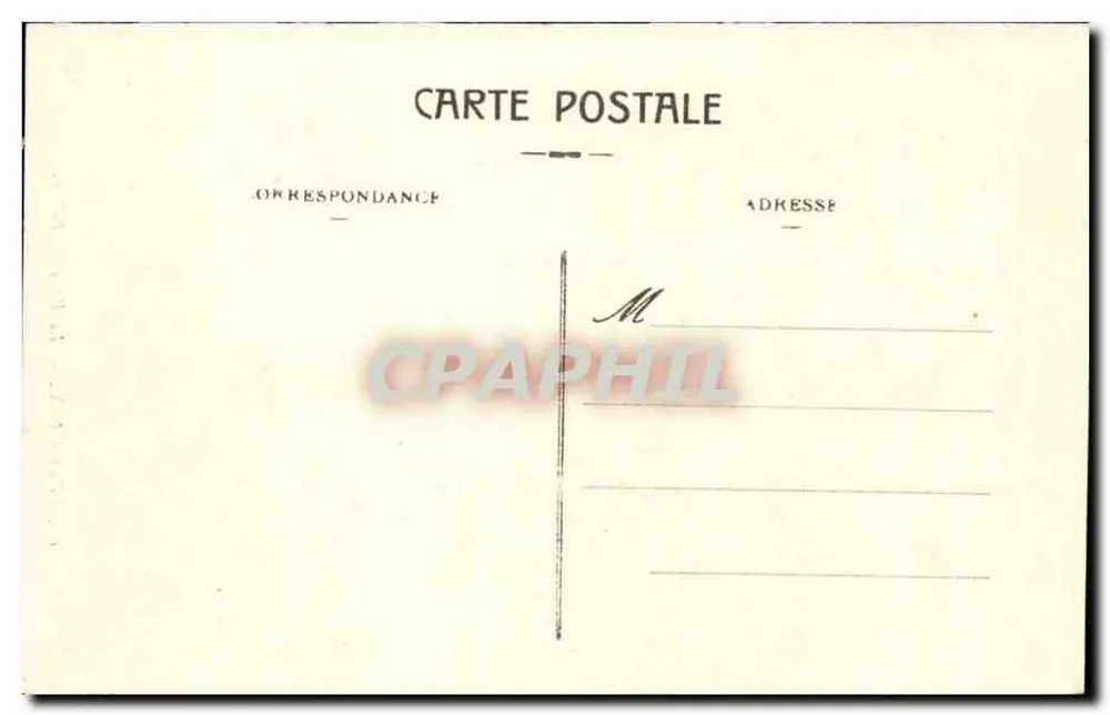 Bordeaux — A Porta do Palácio — editor Quincé, n° 67 - Verso