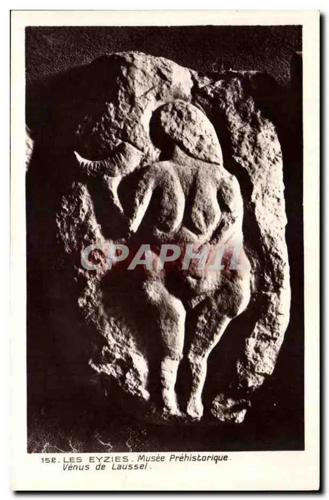 Les Eyzies — Venus de Laussel — Prähistorisches Museum - Vorderseite