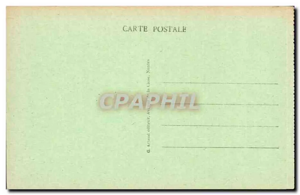 Laval - Het Paleis van Justitie, renaissancegezicht - Achterkant