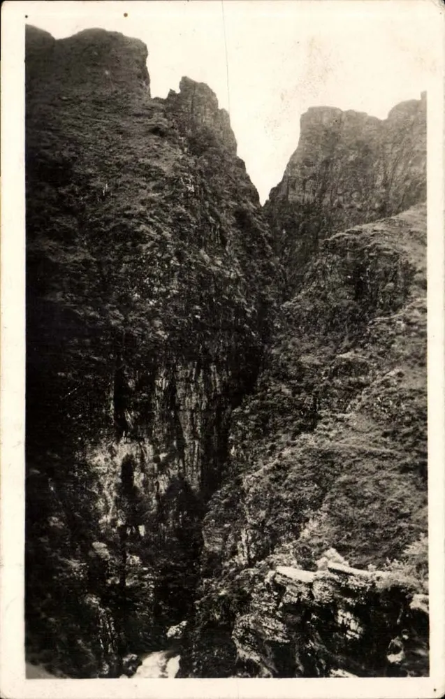 As famosas Gorges de Daluis (A.-M.) — Edições de Arte Olaya — n° 166 - Frente
