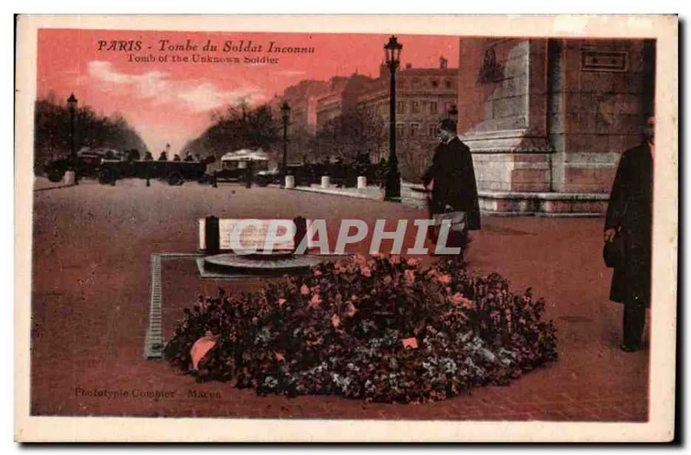 PARIS - Grobowiec Nieznanego Żołnierza — Prodotypie Compier — Marcon - Awers