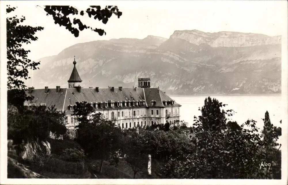 Die Abtei Hautecombe — Aix-les-Bains — Verlag Y. Wong - Vorderseite
