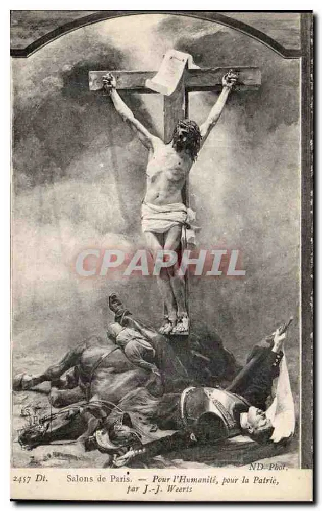 Crucifixion — Salons de Paris — ND Phot. n° 2457 - Vorderseite