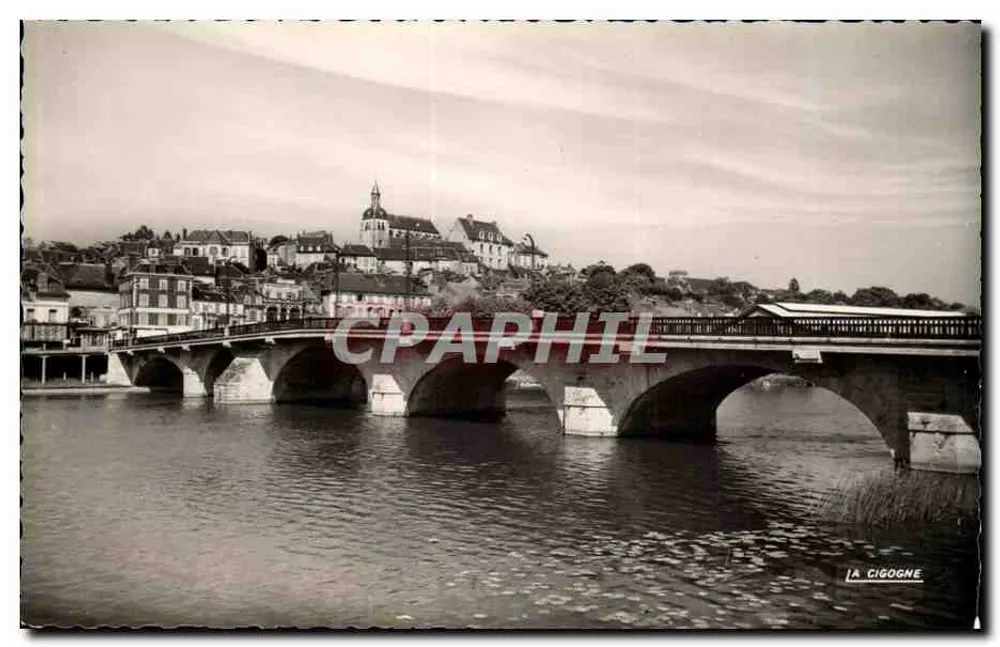 Joigny-sur-Yonne — Ponte de Joigny — Ed. 'La Cigogne' - Frente
