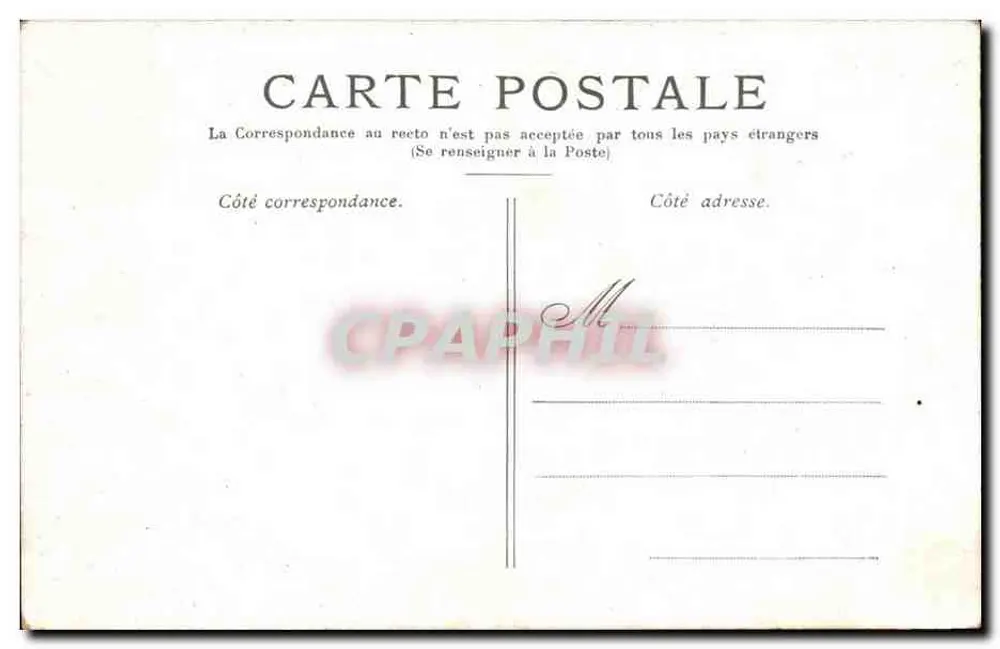 Paris — L'Opéra — Editor não identificado - Verso