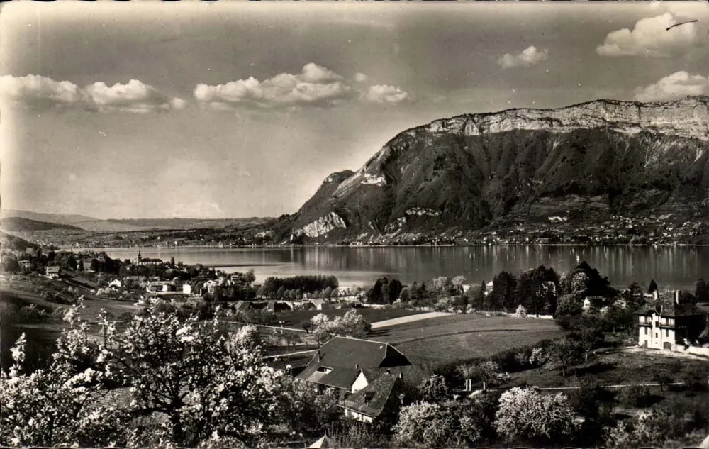 See Annecy — Allgemeiner Blick und Mont Veyrier — Editions G. Mouchet, Annecy, n° 777 - Vorderseite