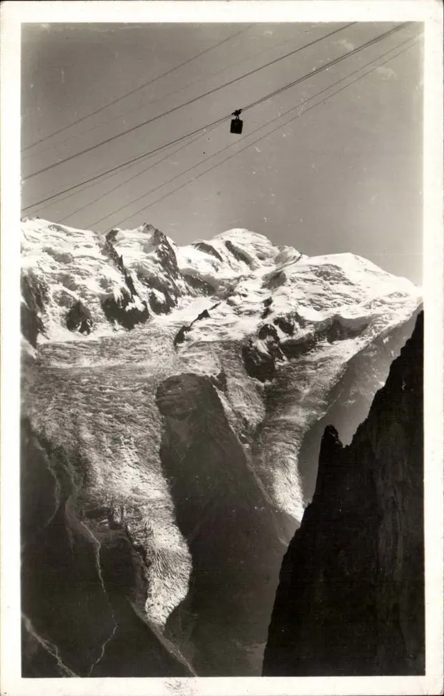 Teleferyk Plan-Praz Brévent i Mont-Blanc — Cl. G. Tairraz, Chamonix - Awers