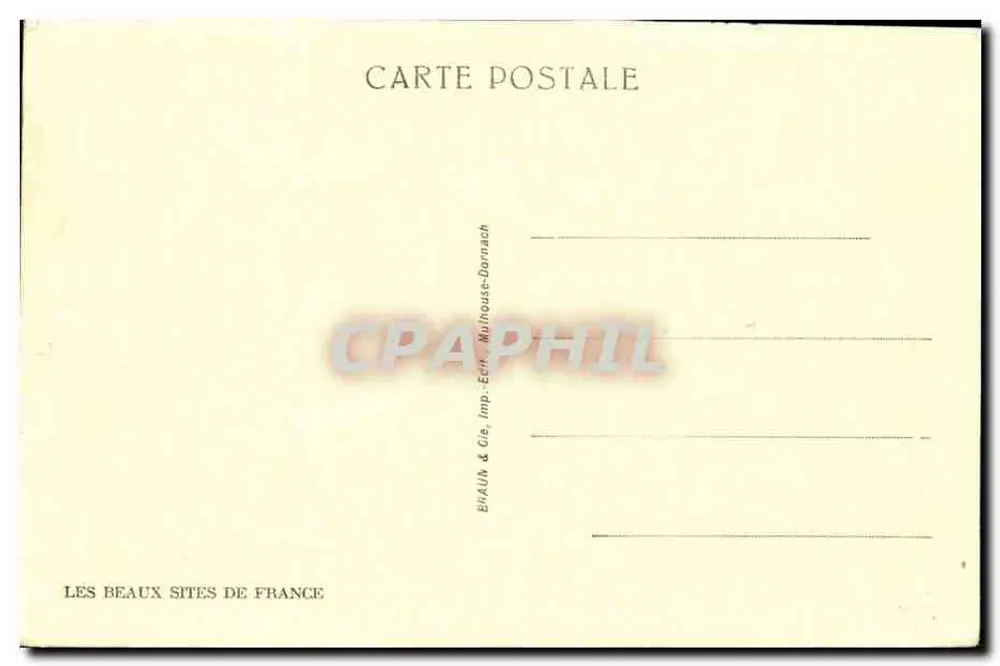 Les Hautes-Chaumes — Gazon Martin — série 2275 - Verso
