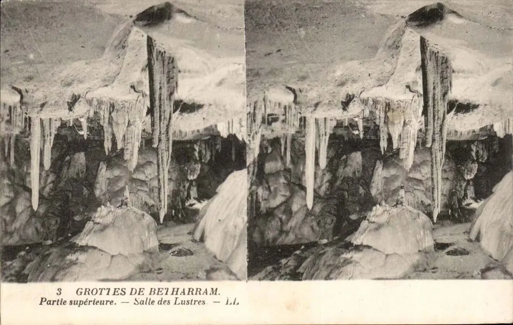 Grottes de Betharram — Oberer Teil — Saal der Kerzenleuchter — LL - Vorderseite