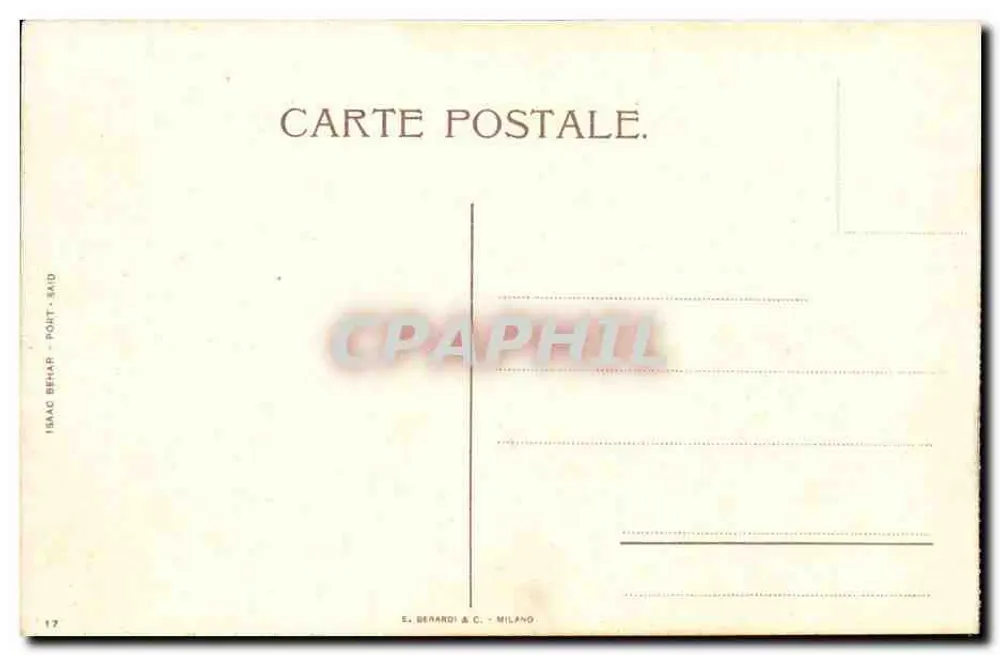 Port-Saïd — Denkmal für Ferdinand De Lesseps - Rückseite