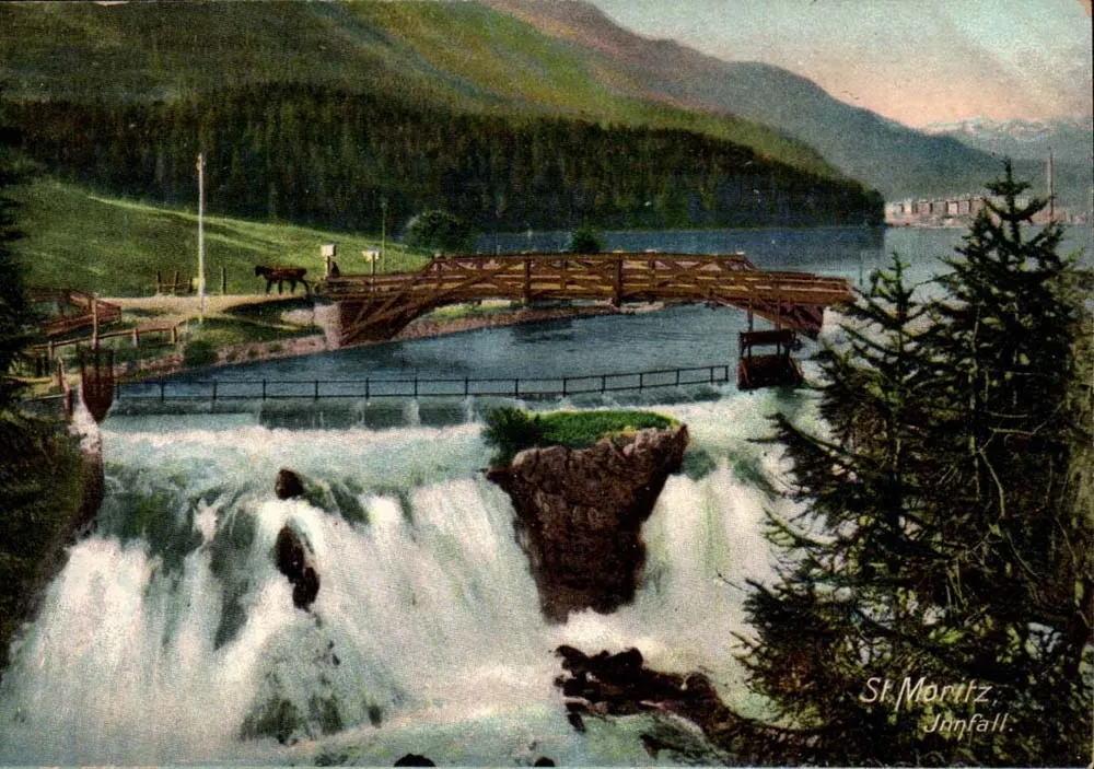 St. Moritz — Jünffall — n°4653 - Frente