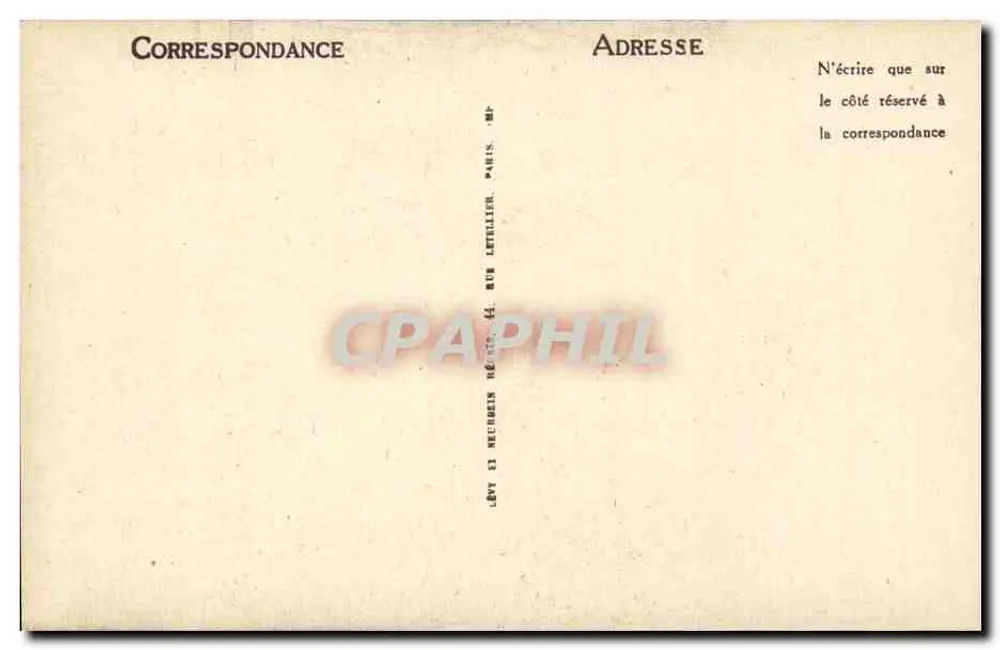 Caen — Igreja Nossa Senhora (século XVII) — ND - Verso