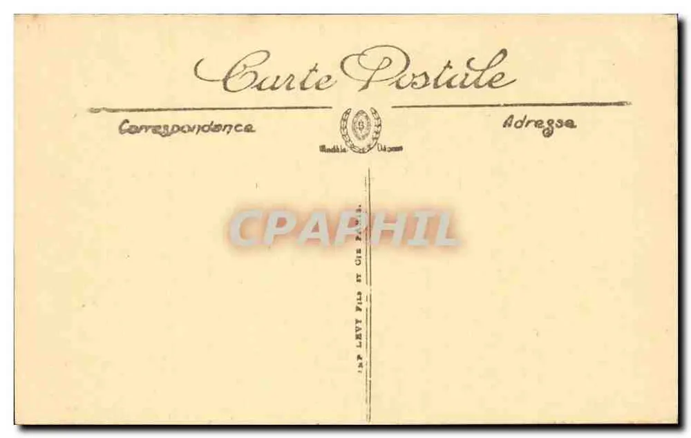 Caen — A Abadia das Damas — Selecta - Verso