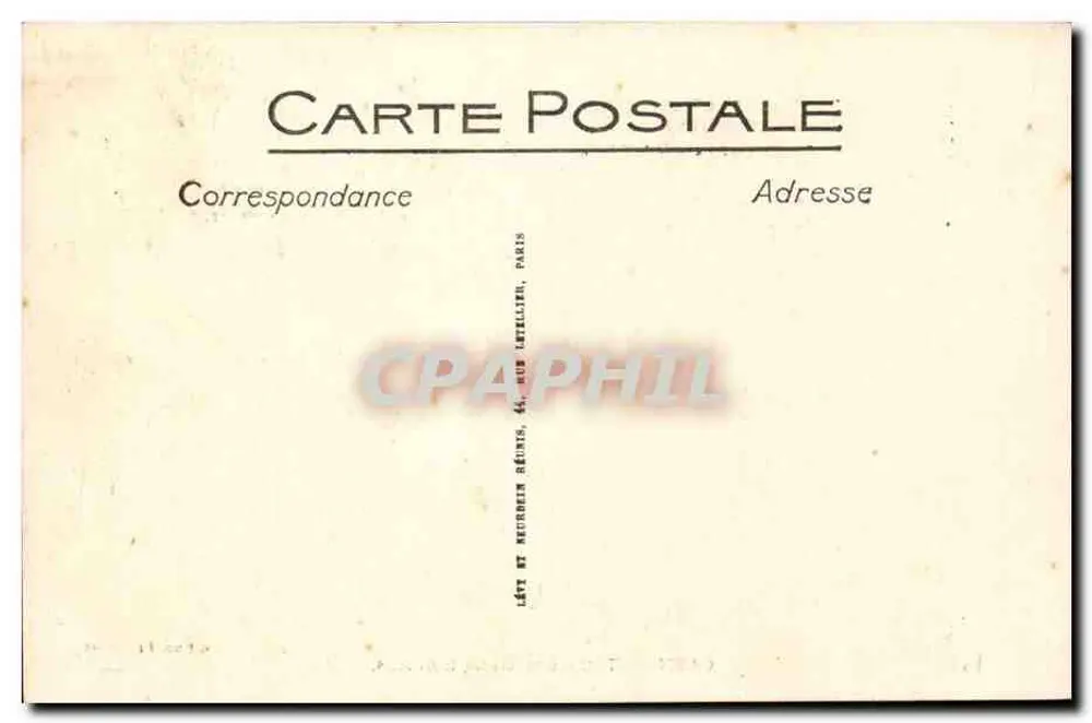 Caen — Torre dos Homens de Armas — Edição Francesa - Verso