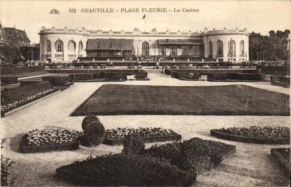 Deauville - Blütenstrand - Das Casino — Seriennummer 132 - Vorderseite
