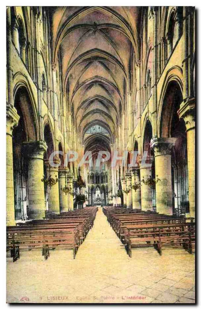 Lisieux - Igreja de São Pedro - O Interior - Frente