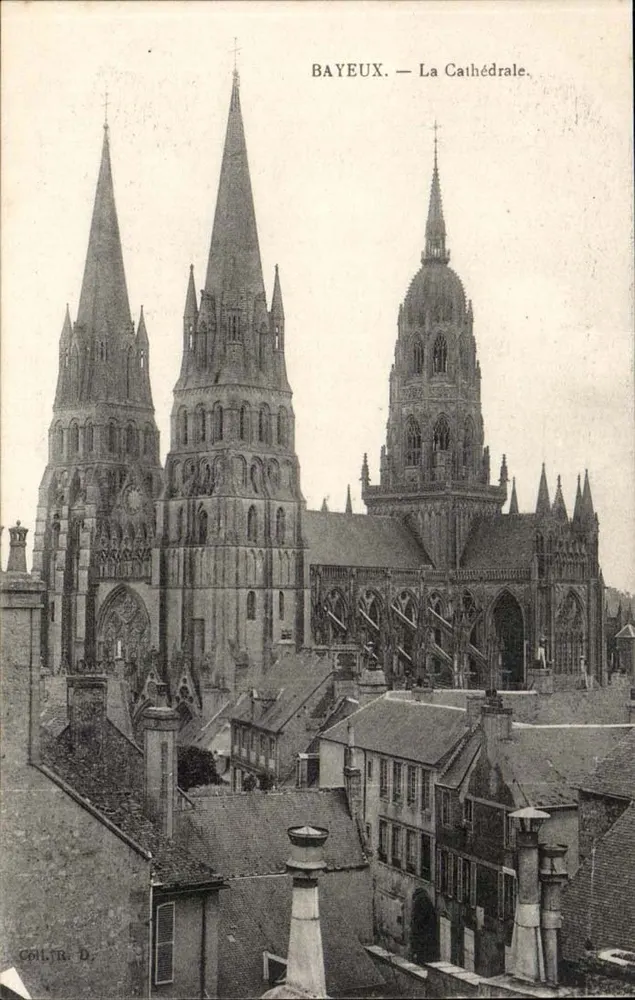 Bayeux — A Catedral — Coll. R. D. - Frente