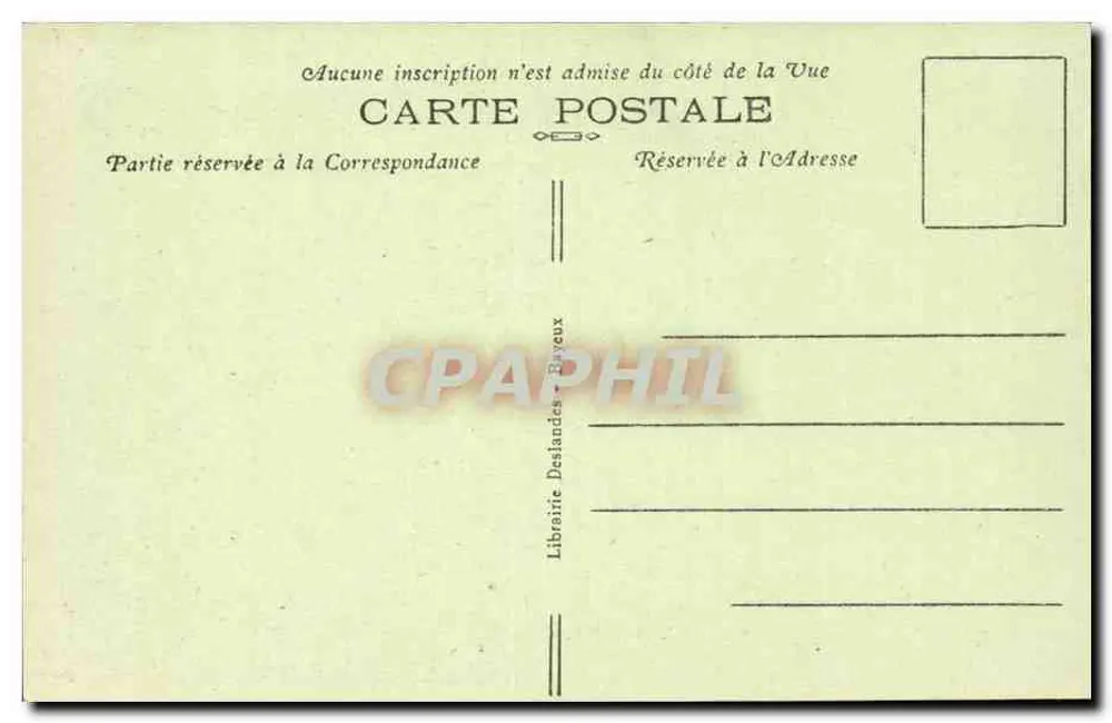 Bayeux — A Catedral — Coll. R. D. - Verso