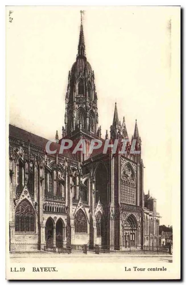 Bayeux — A Torre Central — LL.19 - Frente
