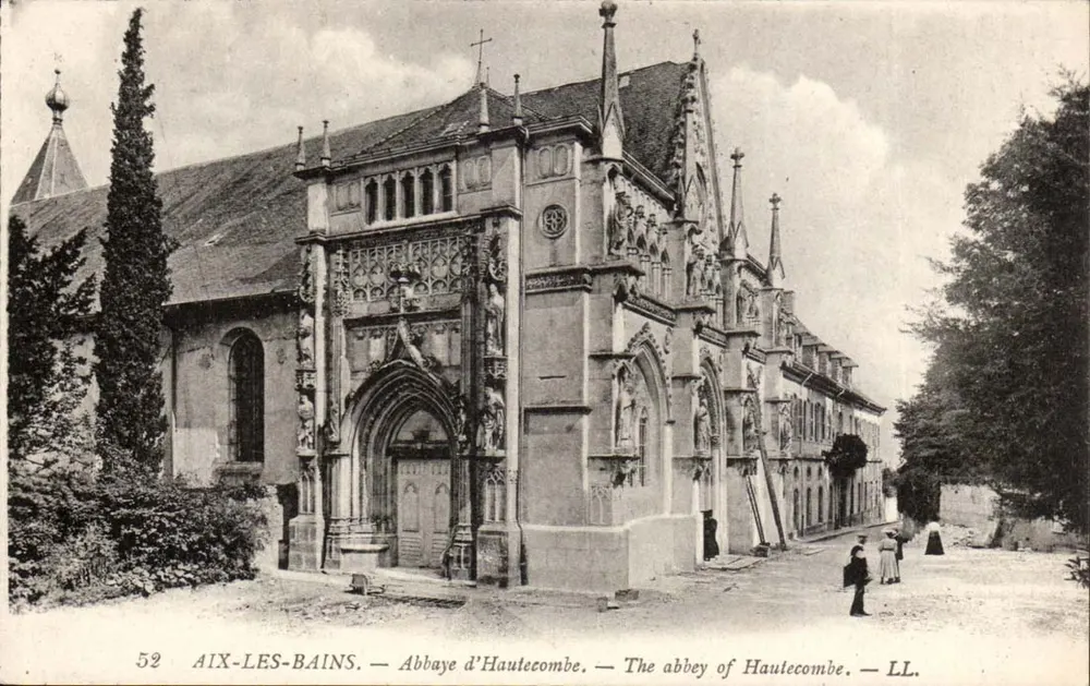 Aix-les-Bains — Abadia de Hautecombe — LL. — N° 52 - Frente