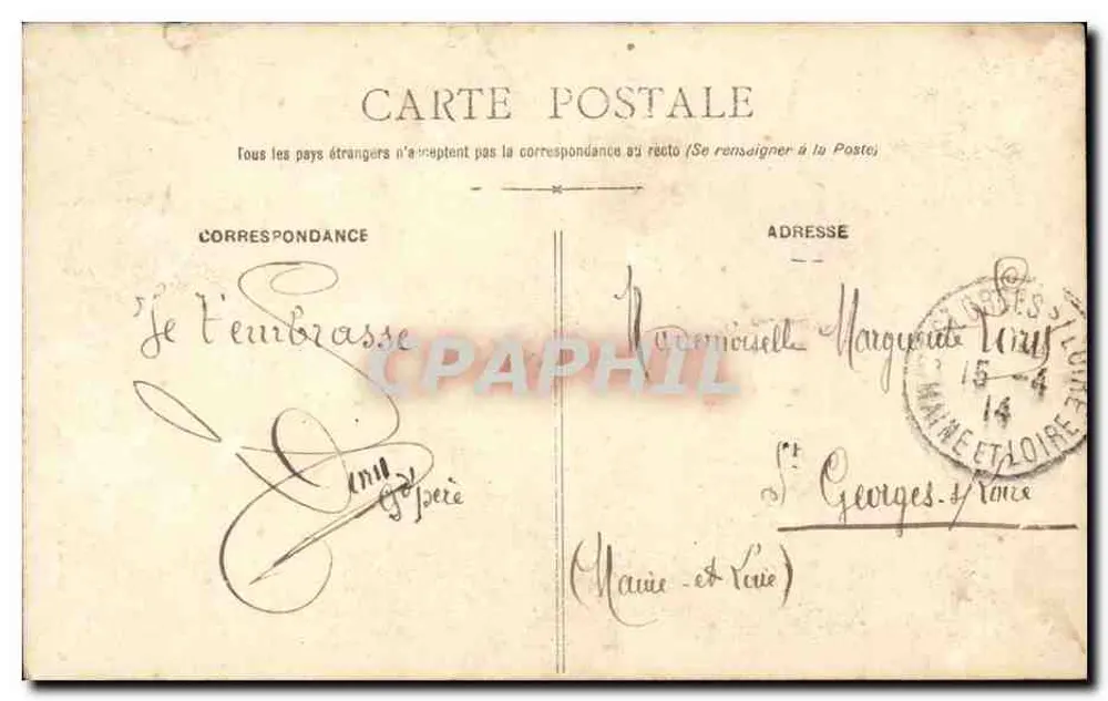 Sablaise — Les Sables-d'Olonne — Lucien Arniaud, n°2212 - Verso