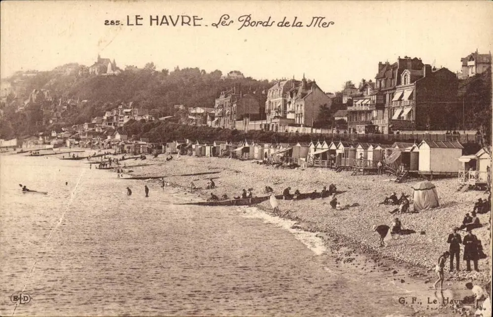 Le Havre — Vista dos bordos do mar — G.F. Le Havre, n°285 - Frente