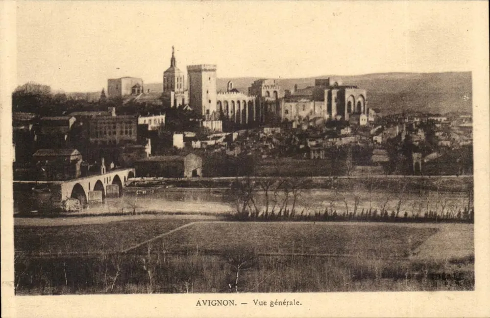 Avignon — Vista geral — Edição artística IDEALIS - Frente