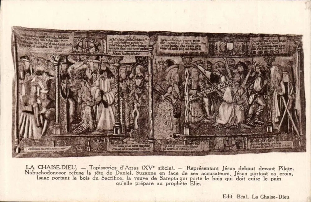La Chaise-Dieu — Tapeten von Arras (15. Jahrhundert) — Édit Béal - Vorderseite