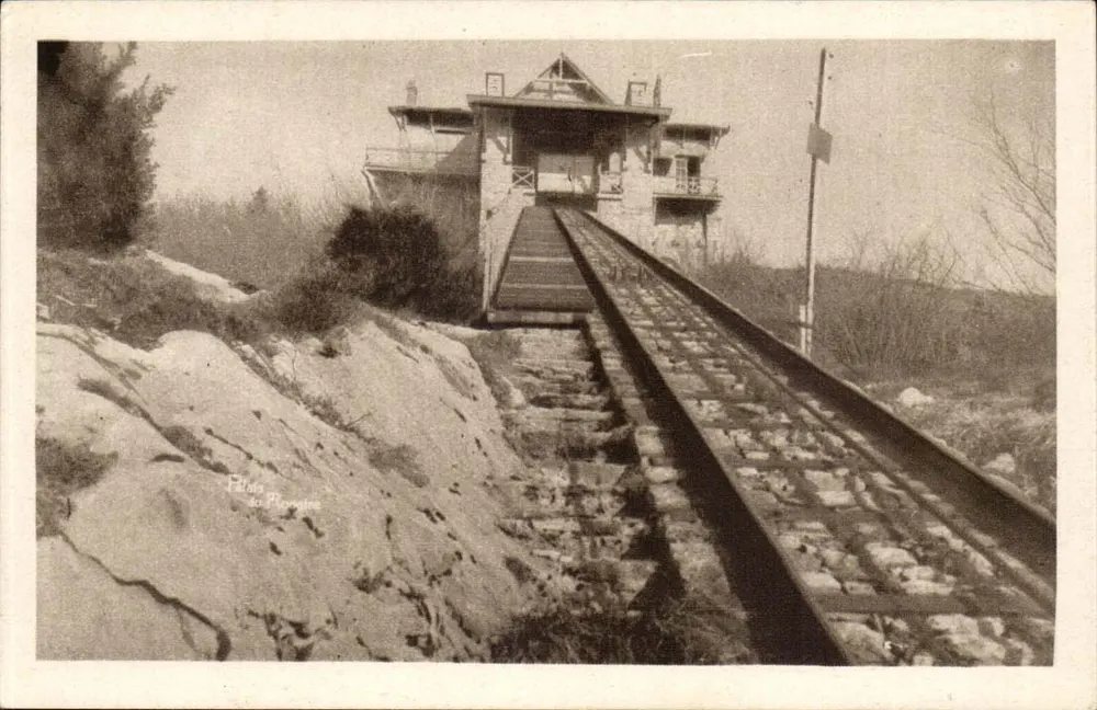 Teleférico de Lourdes — Estación superior — Edición del Palais en Rossard - Anverso