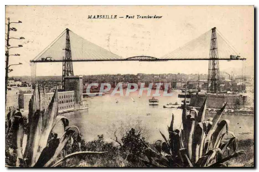 Marseille — Ponte Transbordeur — Editor desconhecido, número de série não visível - Frente