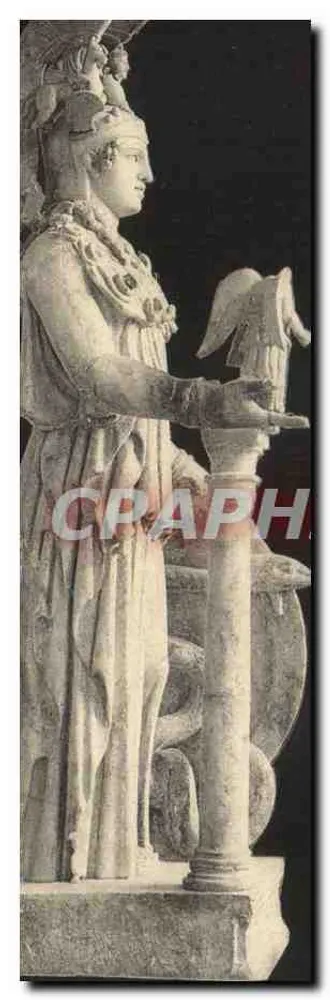 Statue einer griechischen Frau — Detail — Verleger: ΕΛΛΑΣ ΕΠΙΣΤΟΛΙΚΟΝ ΔΕΛΤΑΡΙΟΝ - Vorderseite