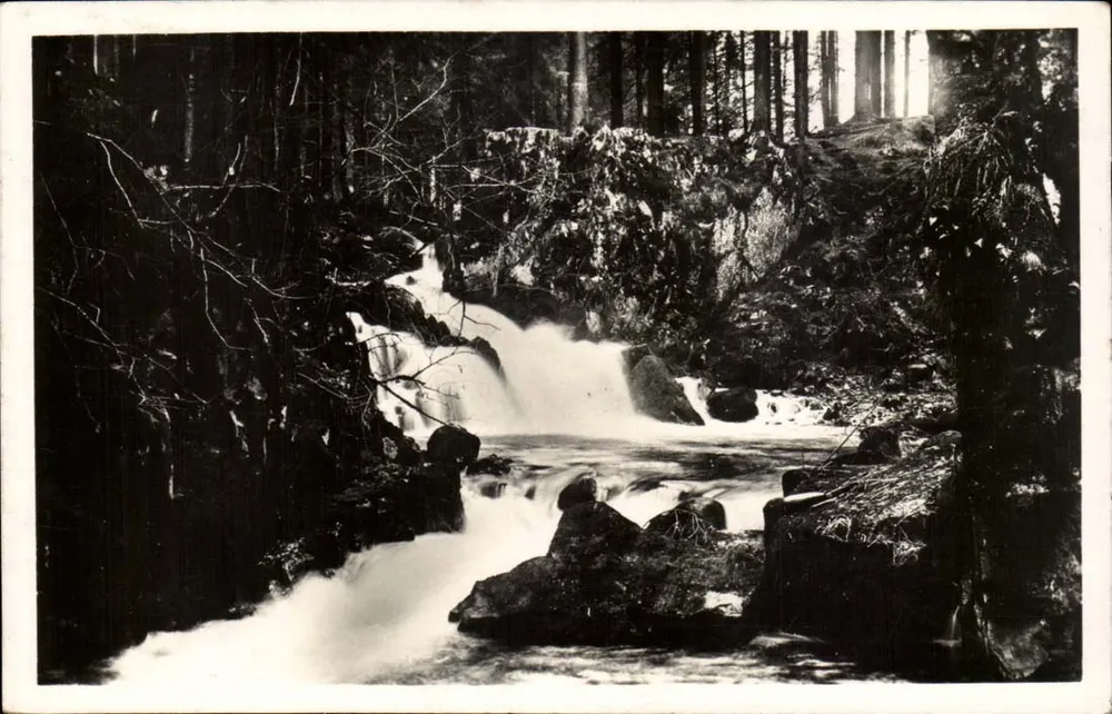 Der Saut des Cuves in Gérardmer — H. 1139 m. — Edition KISCHEN-FREUDENTHAL - Vorderseite