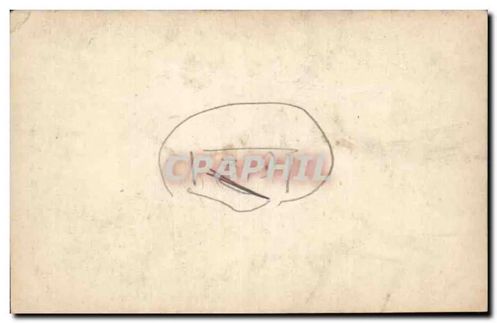 Retrato de J. A. Rapellin — desenho de Marthe Antoine Gérardin — datado 21.10.27 - Verso