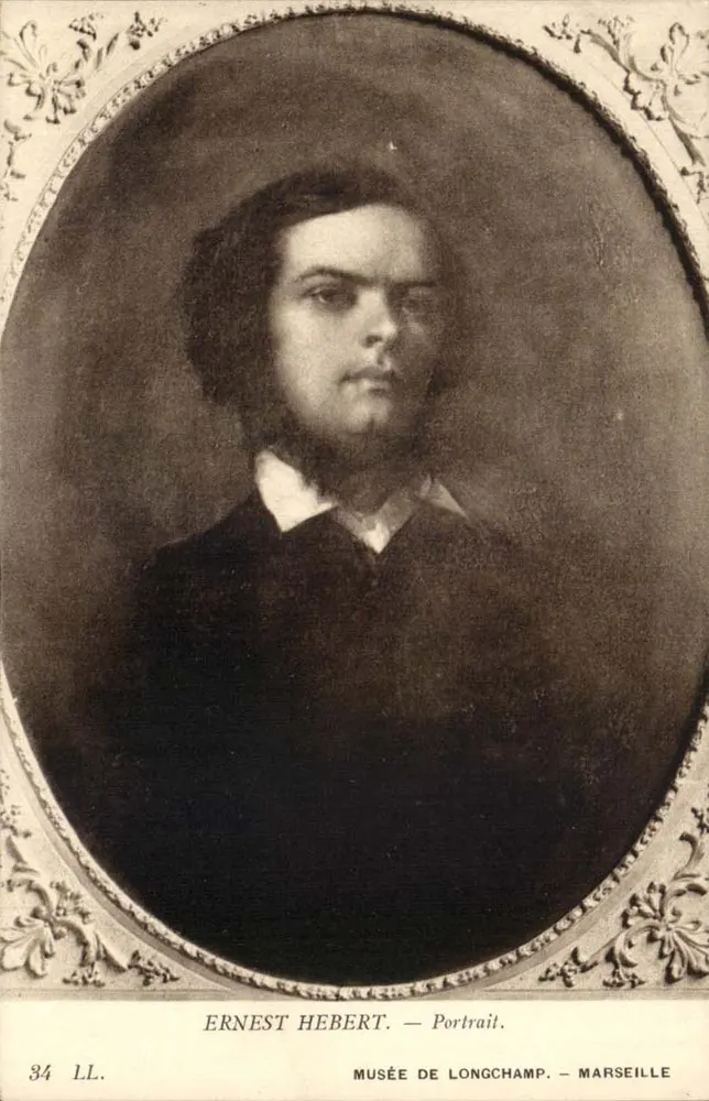 Ernest Hebert — Retrato — Museu de Longchamp — Marseille - Frente