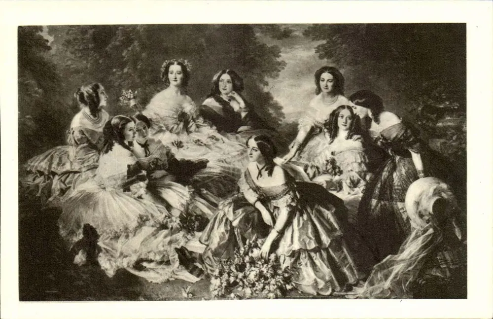 Château de Malmaison — Winterhalter: Die Kaiserin Eugénie und ihre Damen der Kammer — Édition des Musées Nationaux - Vorderseite