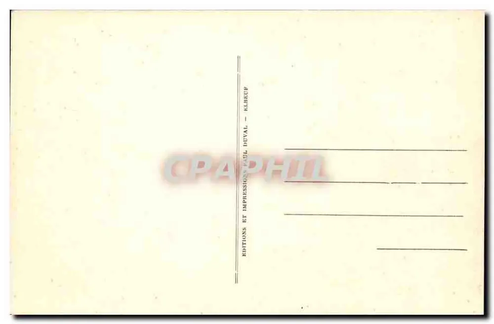 Brendels Leinwand — Ganne-Gasthof in Barbizon — Ausgabe des Museums des Ganne-Gasthofs - Rückseite