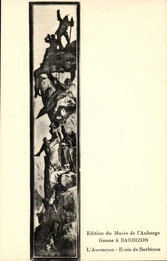 Auferstehung — Schule von Barbizon — Edition des Museums der Auberge - Vorderseite