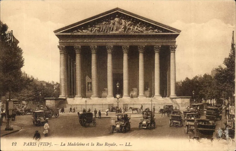 Paris (VIII.) — Die Madeleine und die Rue Royale — LL. - Vorderseite