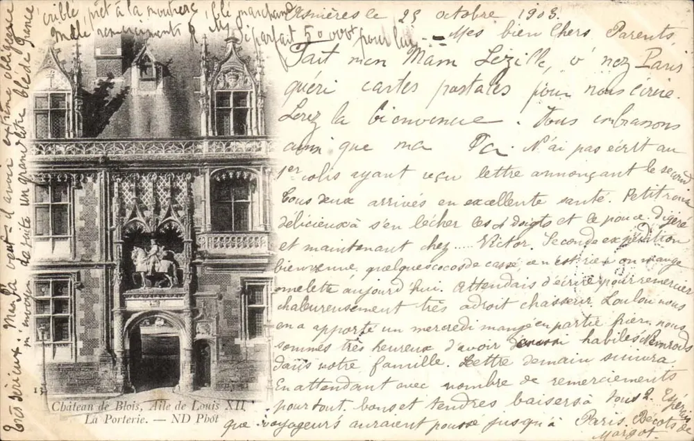 Château de Blois, Flügel von Louis XII — ND Phôt - Vorderseite