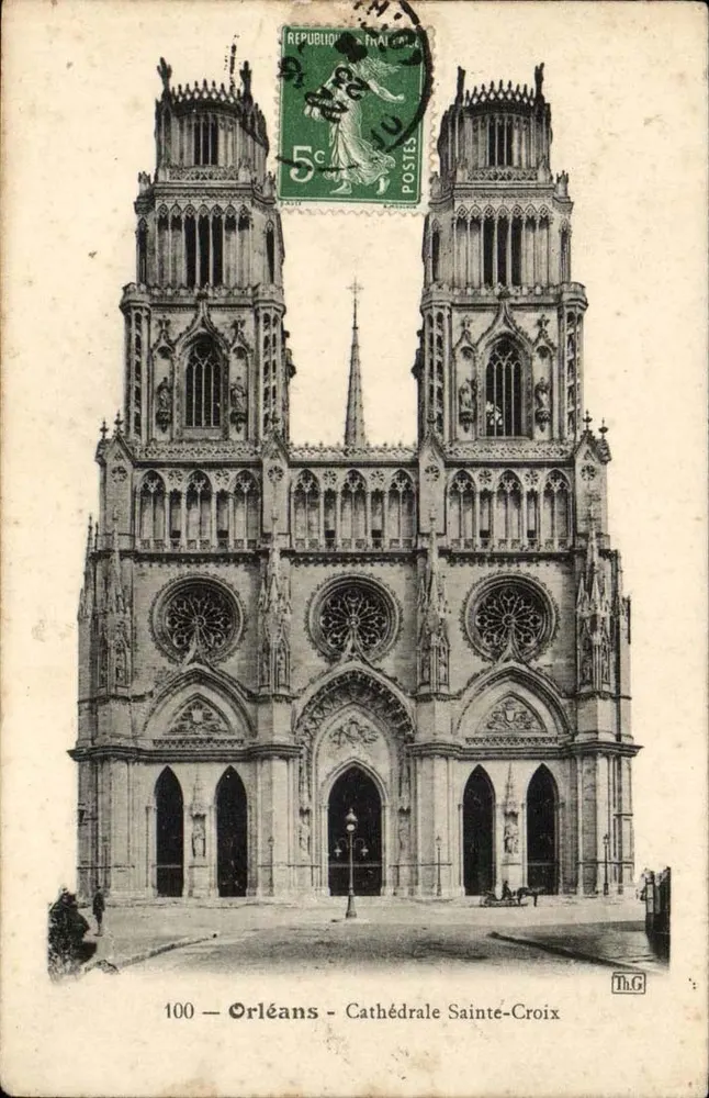 Orléans — Kathedrale Sainte-Croix — Th.G. n°100 - Vorderseite