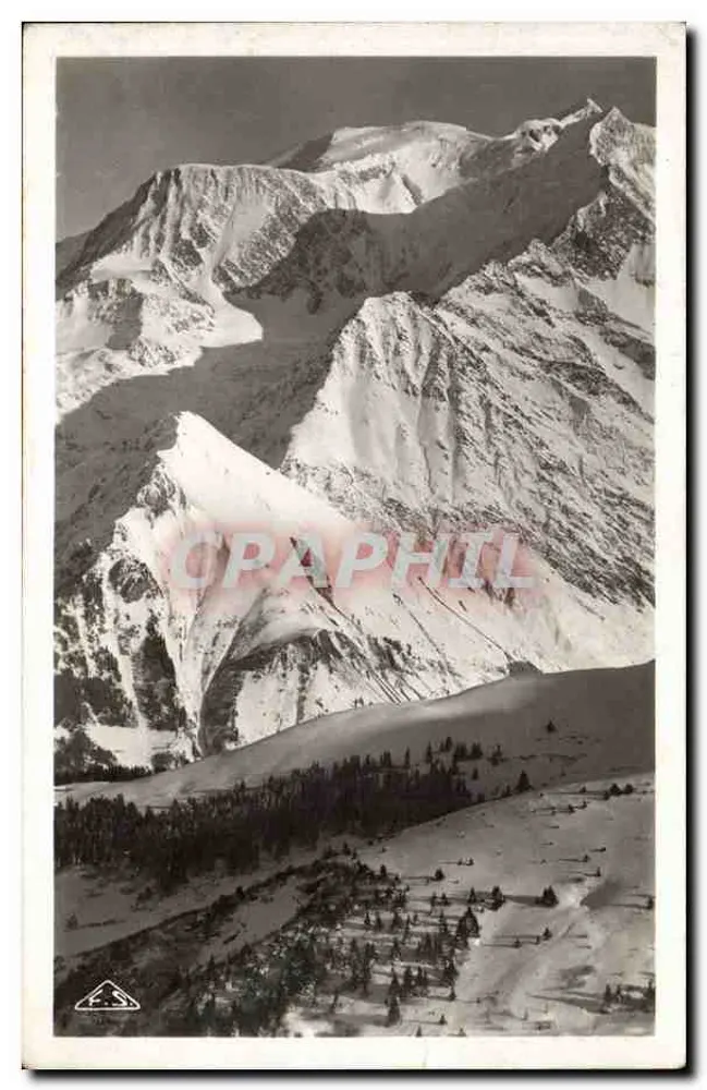 Chalé-Restaurante L. Delacata — Col du Mont d'Arbois — Éditions d'Art F. S. — 583, Mézère-Saint-Gervais, Alpes Françaises - Frente