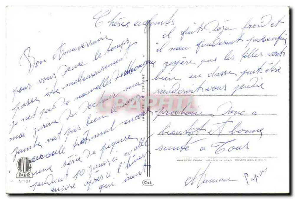 Buquê de rosas e pêssegos — Aniversário — Dela rose - Verso