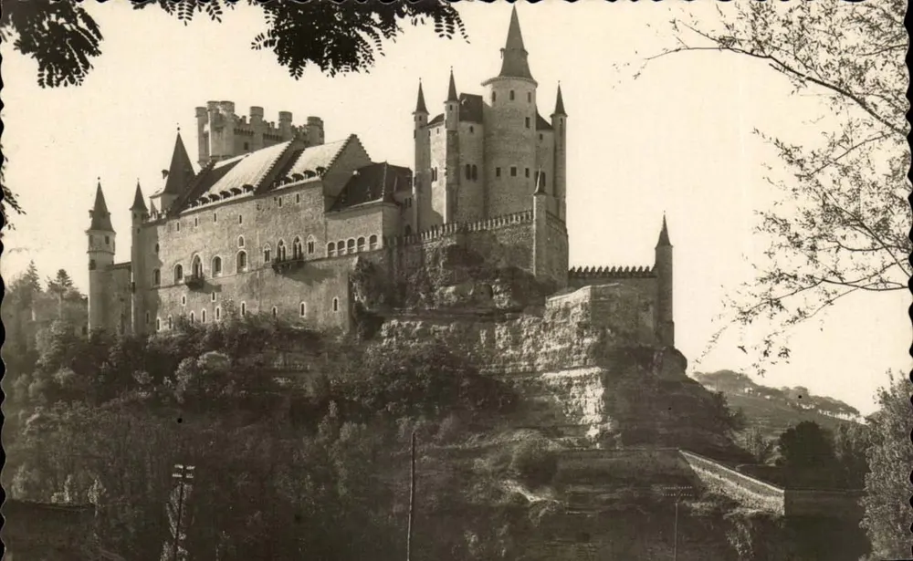 Segovia — Alcázar: Ostfassade — Editions García - Vorderseite