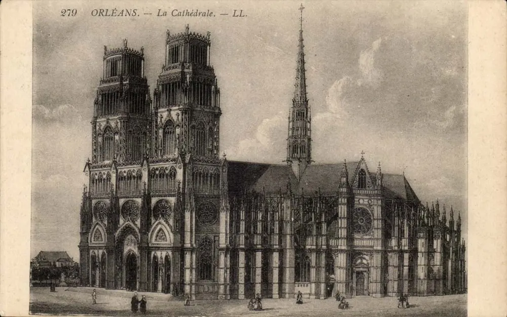 Orléans — A Catedral — LL. n°279 - Frente