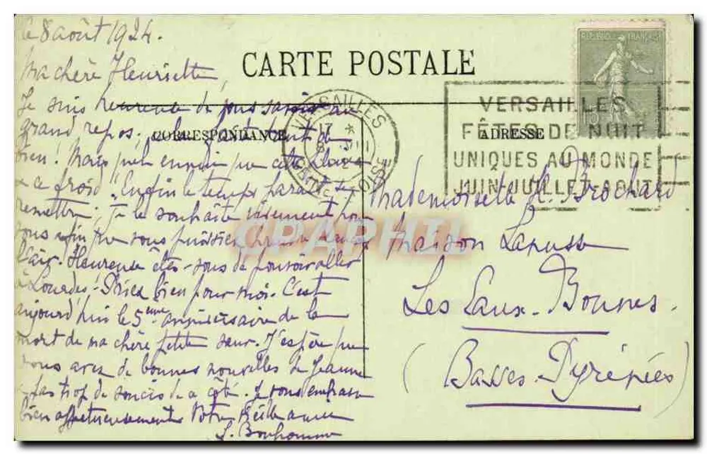 Orléans — A Catedral — LL. n°279 - Verso
