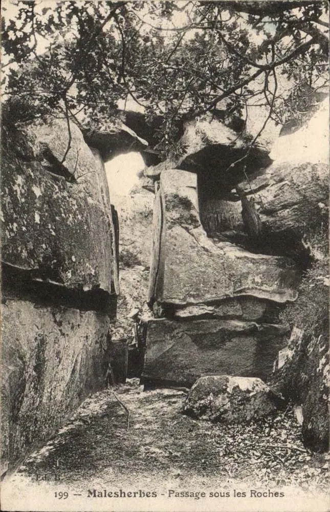 Malesherbes - Passaggio sotto le Rocce — editore non identificato, n. serie 199 - Recto